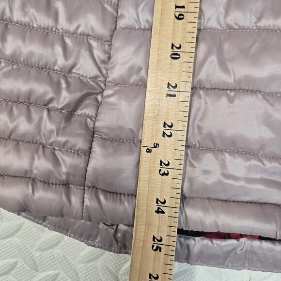 Jason Wu Lightweight Puffer Jacket Womens Medium Rose Light Pink Designer Logo - Picture 11 of 11